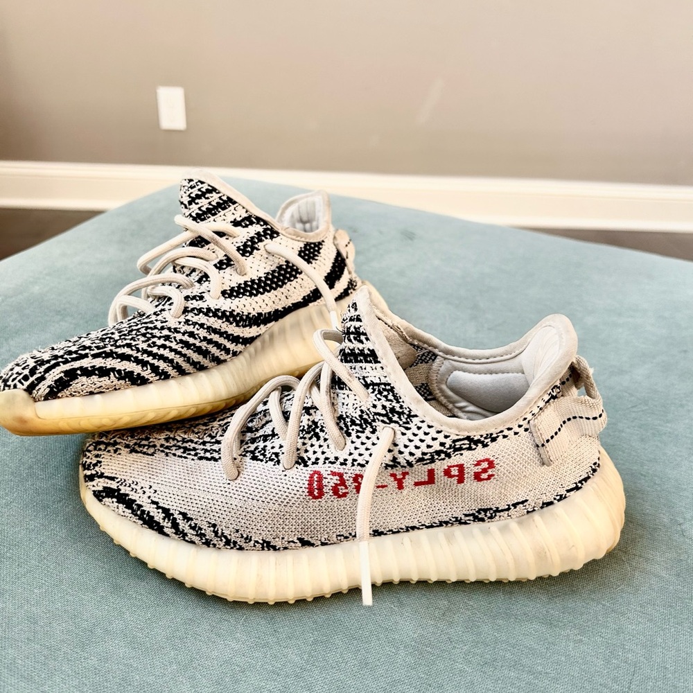 Yeezy 350 Zebra.